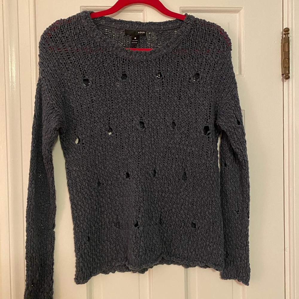 Aqua Sweater
